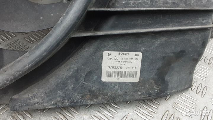 Вентилятор радиатора volvo V70 2007-2009 2006