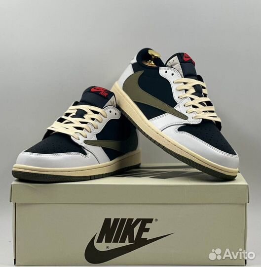 Nike Air Jordan 1 Low Travis Scott Премиум