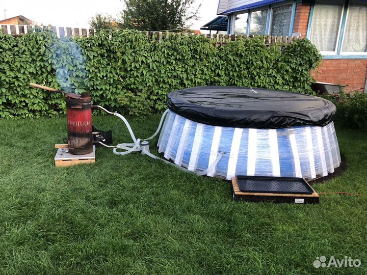 Проточный водонагреватель для бассейна