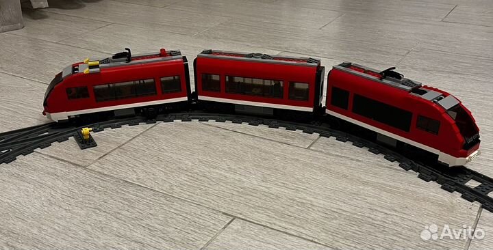 Lego city поезд 7938