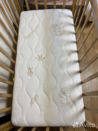 Детская кроватка Можга(Красная Звезда) с маятником