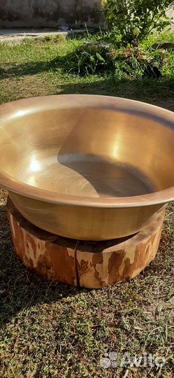 Таз латунь