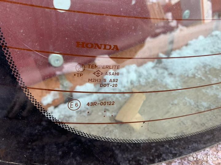Стекло заднее Honda Accord 7 CL 2003-2008 CL