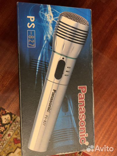Микрофон беспроводной и проводной новый