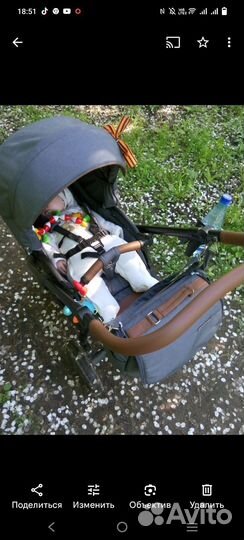 Коляска Bebetto Luca 2/1