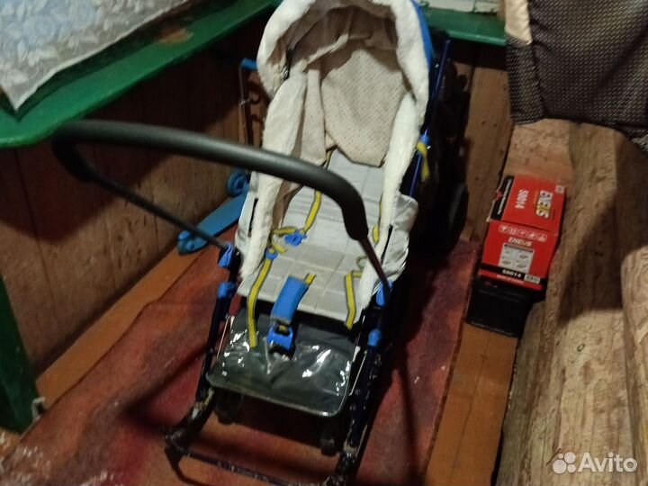 Санки коляска ника
