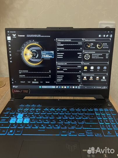 Ноутбук asus TUF Gaming F15