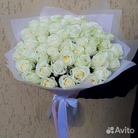 Букет из роз Эквадор и Голландия 51-101 розы