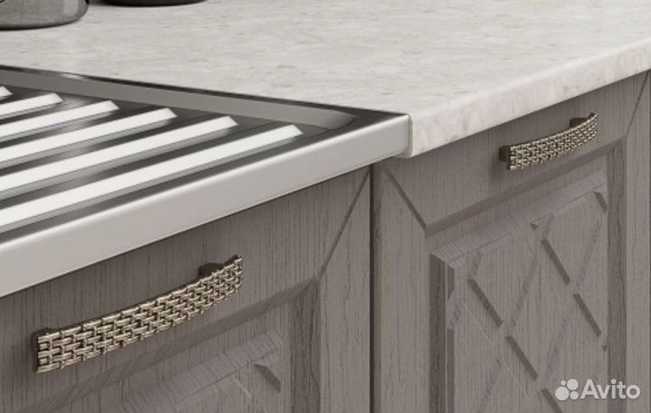 Кухня Агава Белая/Трюфель 2,0м