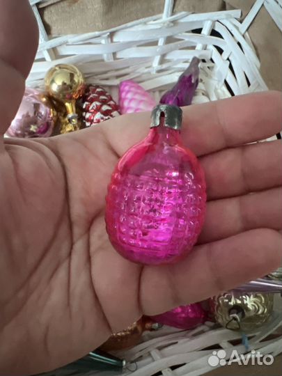 Елочные игрушки СССР льдинки
