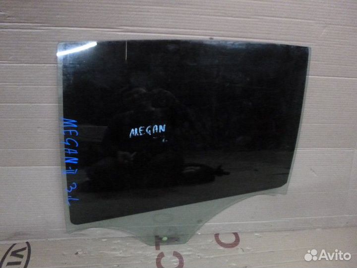 Стекло двери задней левой renault megane megane II