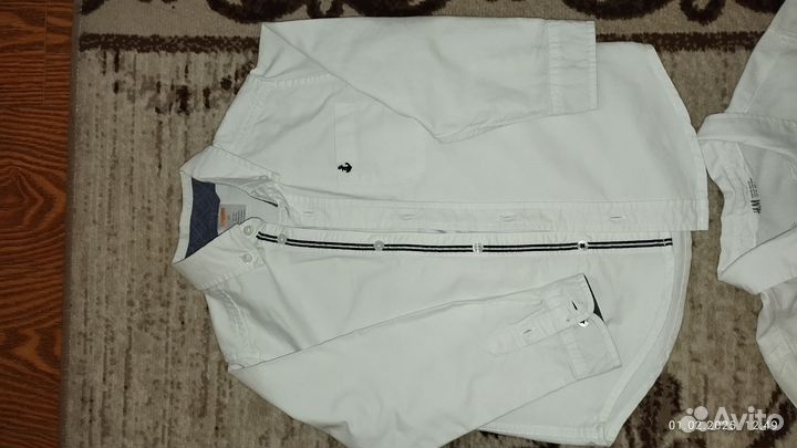 Рубашка белая