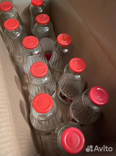 Бутылки стеклянные 1 л