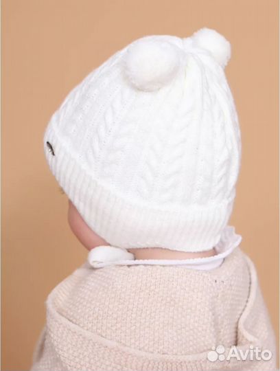 Шапка на выписку для новорождённых