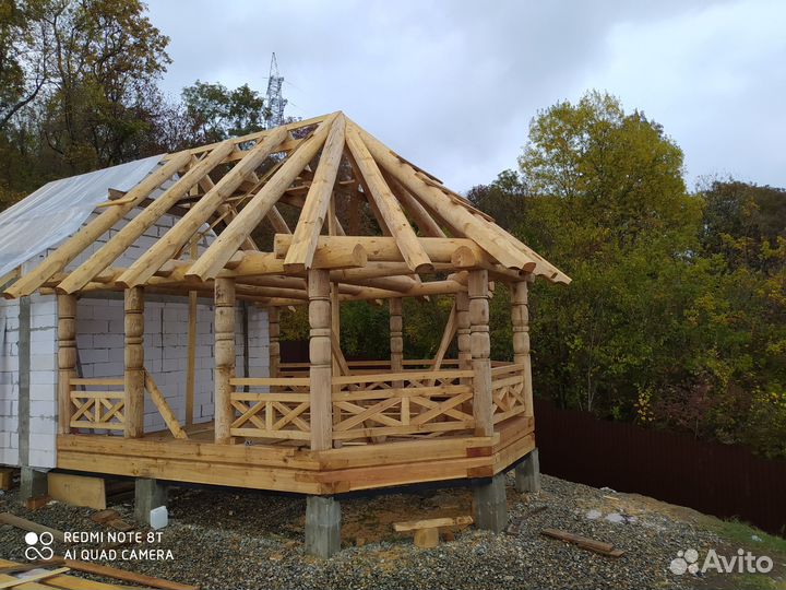 Строительство и отделка деревянных домов и бань