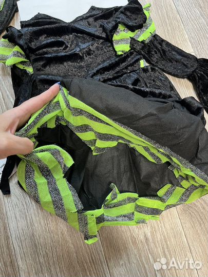 Карнавальный костюм для девочки Ведьмочка