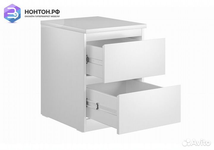 Тумба прикроватная Мальта 1 белая