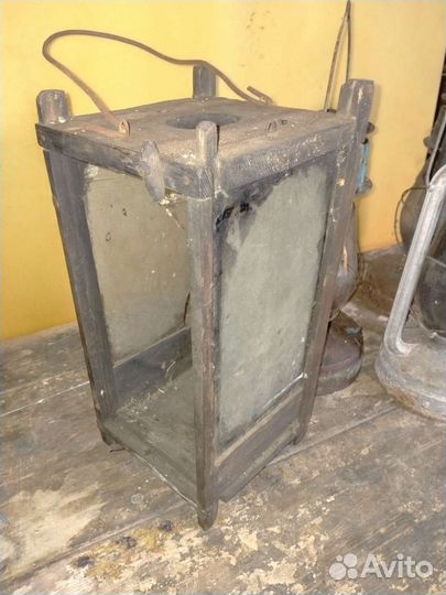 Фонарь свечной деревенский