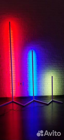 Угловой RGB светильник / торшер / тик-ток лампа