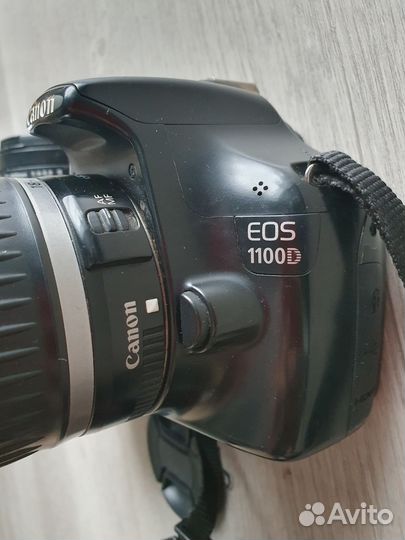 Зеркальный фотоаппарат canon eos 1100d