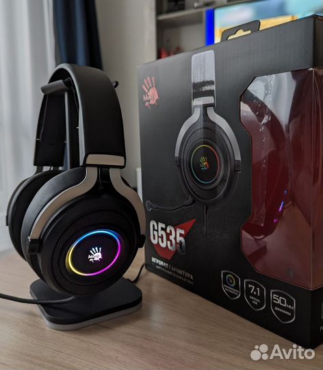 Наушники с микрофоном A4Tech Bloody G535