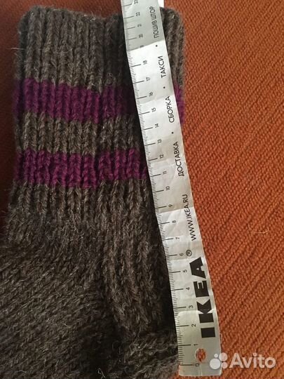 Вяжу носки из пряжи