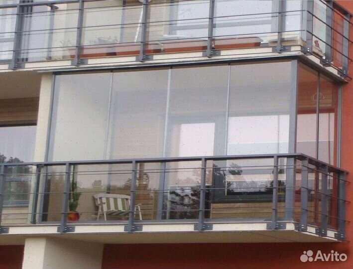 Пластиковый балкон пвх