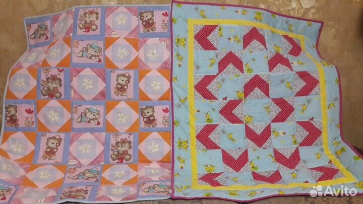 Лоскутное одеяло ручной работы