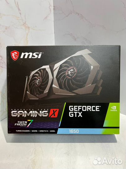 Видеокарта Nvidia GTX1650 gddr6