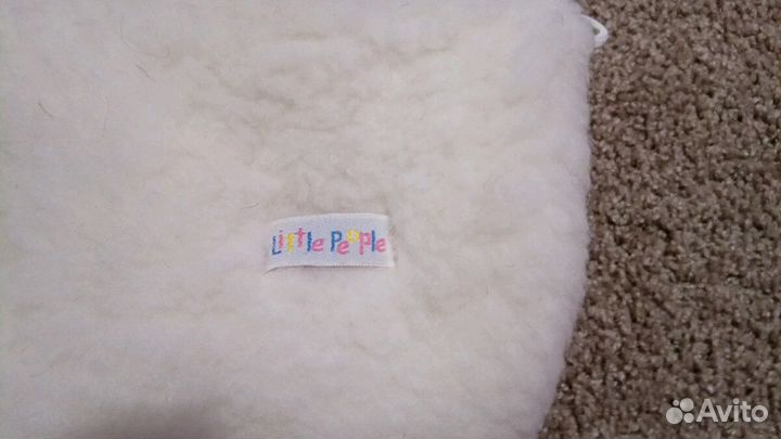 Конверт меховой для новорожденных. Little piople