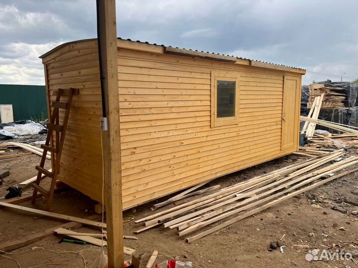 Бытовка зимняя утепленная. Выдерживает до -30