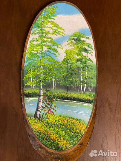 Картина из янтаря