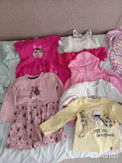 Вещи пакетом на девочку 86,92