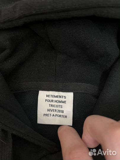 Худи vetements rammstein