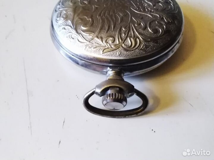 Часы карманные молния Жарптица СССР
