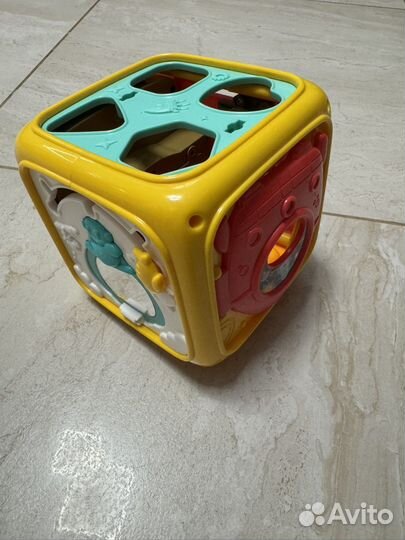 Развивающий музыкальный кубик