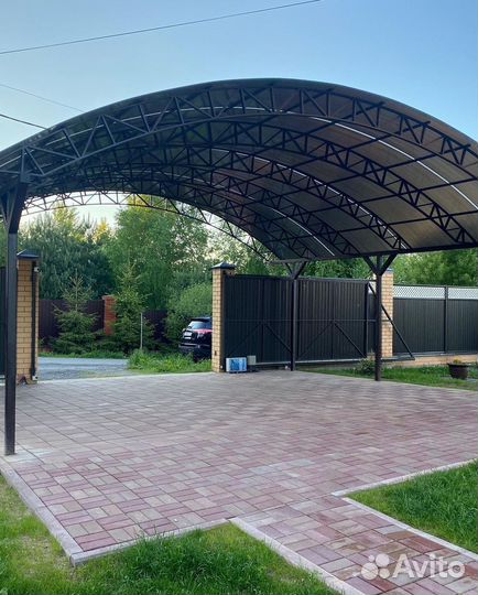 Металлический навес