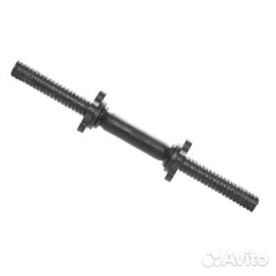 Гриф гантельный 41 см (металлопластик), d-25