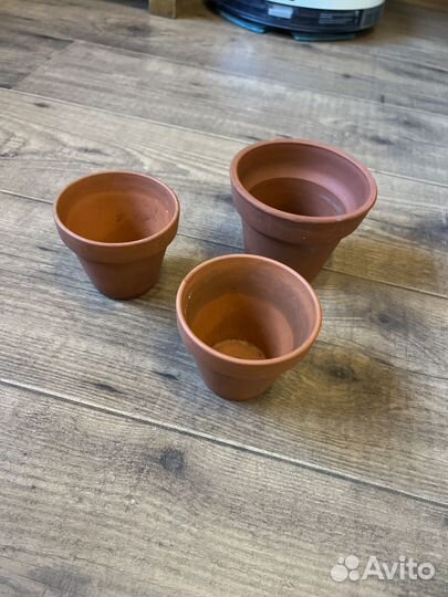 Горшок для цветов глина