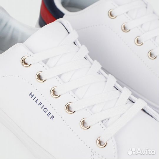 Кеды Tommy Hilfiger Essential Sneaker White / Blue