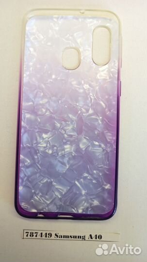 Силиконовый чехол Samsung Galaxy A40 787449