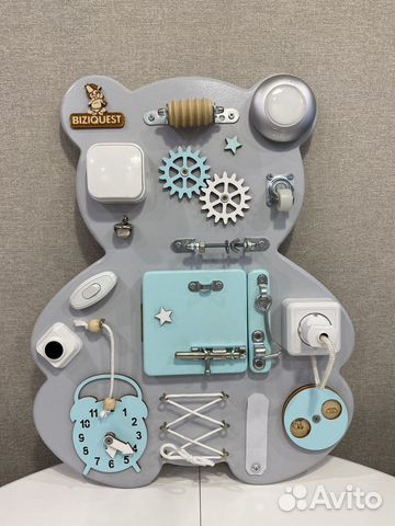 Бизиборд Мишка