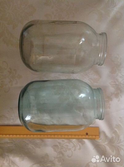 Стеклянная банка 2 литра Банка для консервации