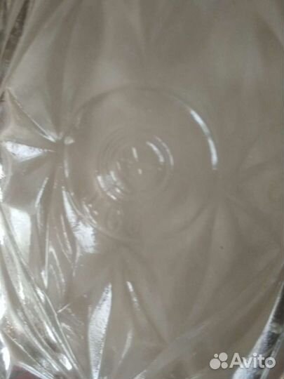 Селёдочница СССР хрусталь