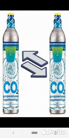 Баллон с углекислотой для сифона содастрим хоум