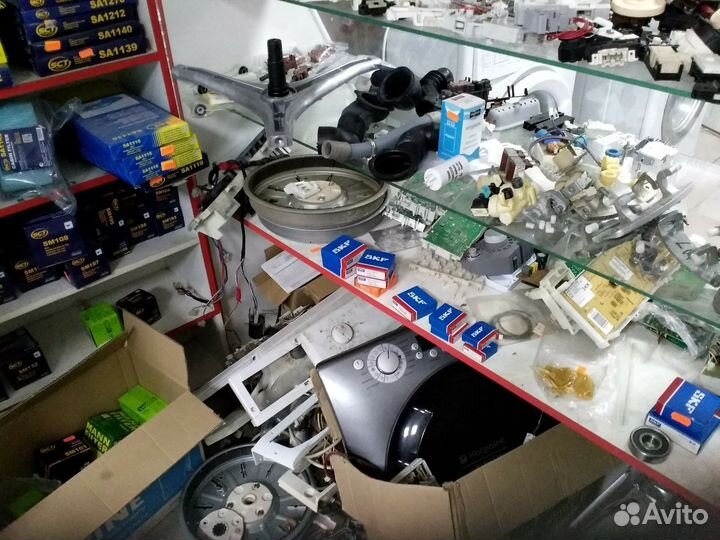 Запчасти к стиральным машинкам новые и б/у