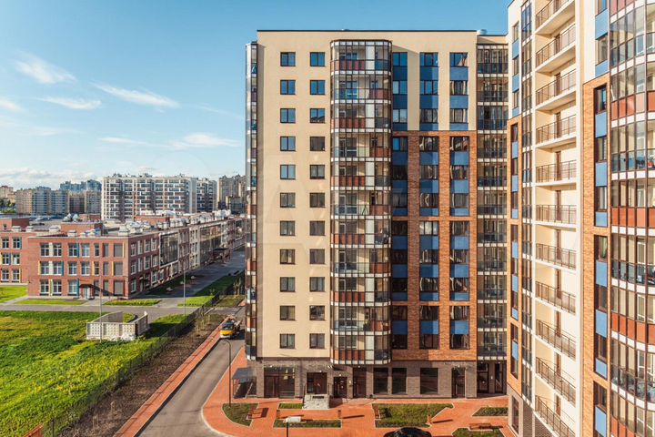 2-к. квартира, 57,3 м², 4/12 эт.