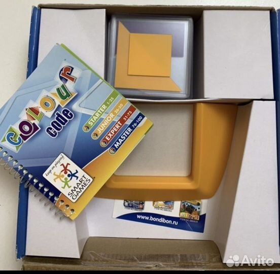 Развивающая игра цветовой код