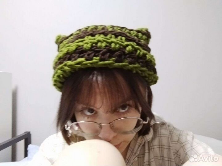Шапка кот