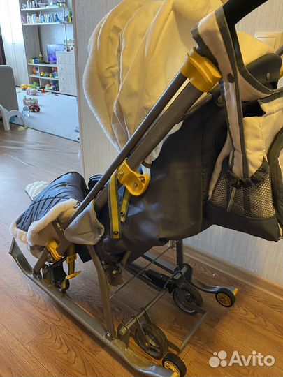 Коляска санки